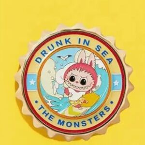 Brand New in Box THE MONSTERS Drunk in Sea - Fridge Magnet Bottle Opener